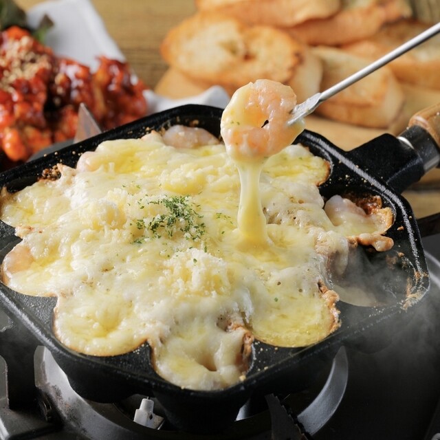 チーズタッカルビ チーズフォンデュ 肉バル Yokubalu 姫路駅前店 ヨクバル 山陽姫路 ダイニングバー 食べログ