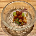 とり茶太郎 - これはレア　胸筋（むねすじ）の麹和えです　出てきたらラッキーです