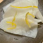 とり茶太郎 - 口直しに柚子大根が出てきてホッとします