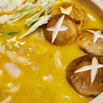 鳥田中 - 胸先 ささみ 振袖 すね肉 手羽 せせり 胸皮などどんどん鍋に入れて食べまくりました