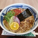 Tsurube E - 牛肉と大根の隠れ蕎麦　900円