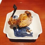 銀座 しのはら - 鶉炭火焼き