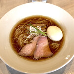 宍道湖しじみ中華蕎麦 琥珀 - 『味玉 中華蕎麦 <<醤油>>』