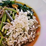 ウィンドー - 「冷し山菜そば」です⑥(9/6UP)