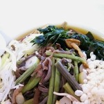 ウィンドー - 「冷し山菜そば」です④(9/6UP)