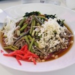 ウィンドー - 「冷し山菜そば」\450です(9/6UP)