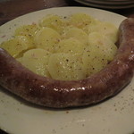 アヒルストア - 自家製ソーセージとじゃがいものサラダ2