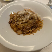クラシコ・クッチーナ・イタリアーナ - 黒毛和牛のボローニャ風ラグーと大根のスパゲティ