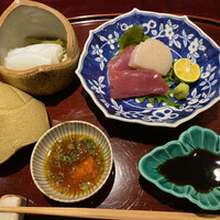 割烹 西むら - 初カツオ、イカ、平貝