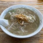 かつ平 - ラーメンしお味挽肉大盛り（600円）