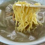 かつ平 - ラーメンしお味の麺