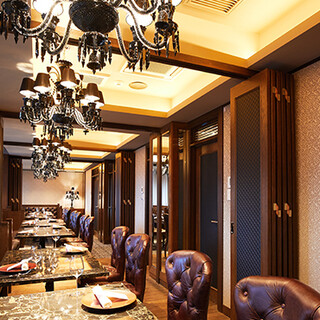 日本初！最新換気システム導入ゴージャスな全室完全個室をご提供