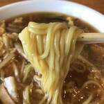 つけそばさんぷく - スーラータンメン 麺リフト
            