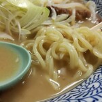 長州ラーメン万龍軒 - 細麺