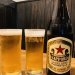 Nihonshu Sakaba Fukushima Suicchi - 赤星瓶ビール