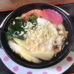 お食事の店 やなせ - 鍋焼きうどん