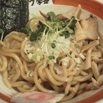 武蔵野アブラ學会 - 201209 武蔵野アブラ學会　満腹定食（武蔵野油そば（大盛無料）.jpg