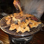 大阪ホルモン - モクモク