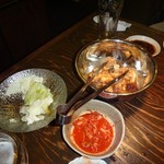 大阪ホルモン - 中盛750ｇです。