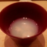 鮨 なかむら - 浅蜊汁