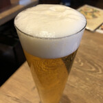 スルエシー - ドラフト生ビール（M）税別525円