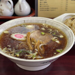 進来軒 - Bセット、ラーメン