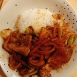 焼き肉DON - 一味唐辛子をふっても美味しい