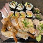 大衆すし居酒　天六 - ドデカ寿司