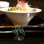麺屋酒家 鉄風 - 鬼味噌ラーメン968円　側面