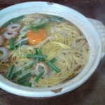 橋本食堂 - 鍋焼きらーめん（特大）