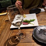 海鮮 イタリアンバル ルチアーノ - こちらの白ワイン美味しいよね‼️