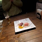 海鮮 イタリアンバル ルチアーノ - バースデーバージョンのデザートです〰️‼️