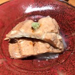 Hechi kan - 丿貫(煮穴子と聖護院大根の銀餡かけ)
