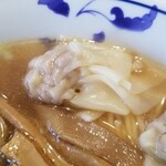 りょうたん亭 - ワンタンメン＋玉子