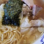 りょうたん亭 - ワンタンメン＋玉子