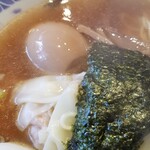 りょうたん亭 - ワンタンメン＋玉子