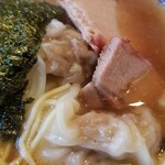 りょうたん亭 - ワンタンメン＋玉子