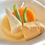 菜じゃ - 玄米定食(¥500) 煮物