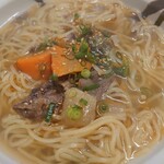 焼肉もつ鍋 五城苑 - 牛テールラーメン