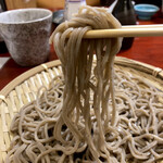 常陸手打蕎麦・うどん うち田 - 冷たくよく締まって、エッジの効いた蕎麦