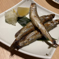 築地青空三代目 本店 - ししゃも焼き