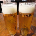 肉バル GYUUU - 2021年の｢飲み放題｣アサヒスーパードライ樽生