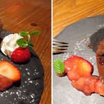 肉バル GYUUU - 2021年の｢フォンダンショコラ｣869円