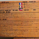 肉バル GYUUU - 2021年の｢ワインメニュー｣グラス、スパークリング、白ワイン