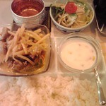 カレーセット(650円)