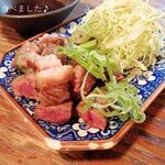 ざぶとん - 牛サイコロステーキ200円