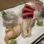 椿や - 刺身盛り合わせ