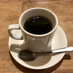 SAKURA BURGER - ドリンクセットのホットコーヒーでゆったりね