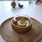 MAISON LAFITE - 紫雲丹（大島）、カリフラワーのムース