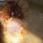 飛行船スタイル 南條 - シーフードグラタンの底にウッフ